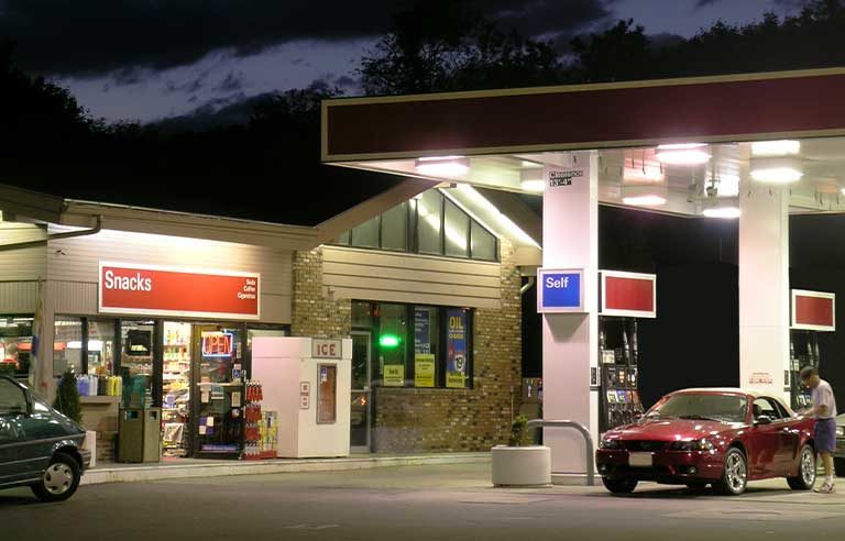 Gas station