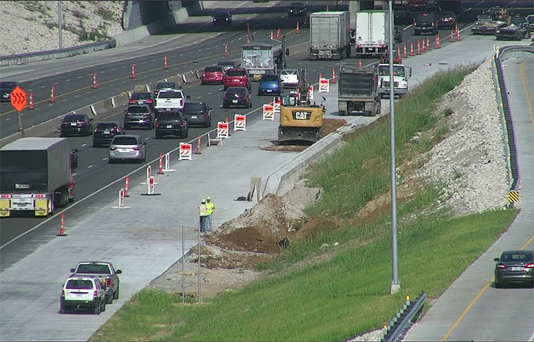 Highway under construction