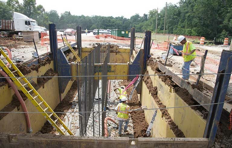 trenching