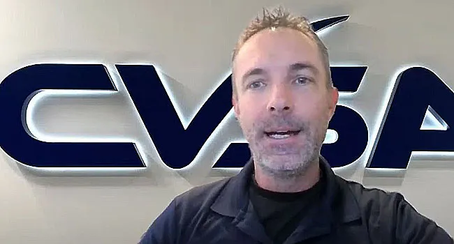 CVSA inspection specialist Jeremy Disbrow