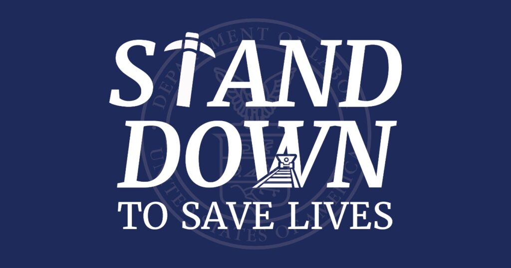 Stand Down to Save Lives campaign