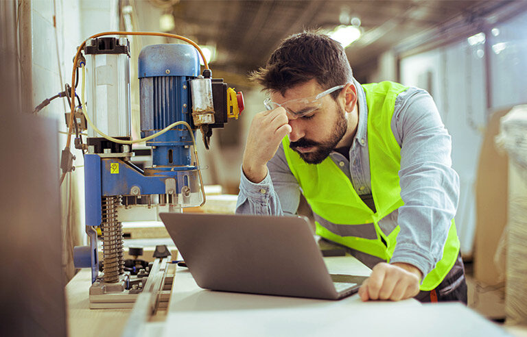 stressed-worker