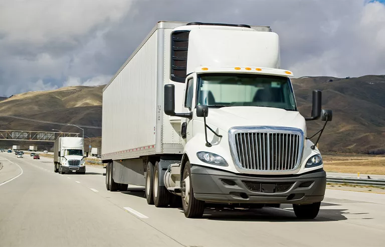 white-truck-on-the-road