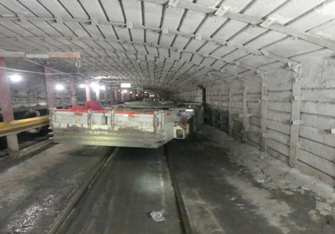 a tractor accident at the mine