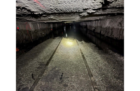 a mine was inundated with water from an adjacent abandoned mine
