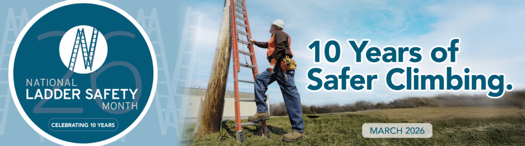 National Ladder Safety Month banner