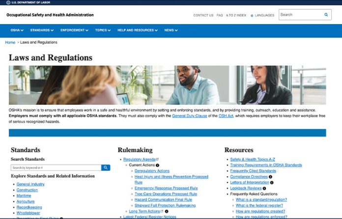 OSHA-Laws-and-Regulations