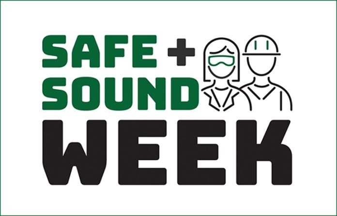 Safe + Sound Week logo