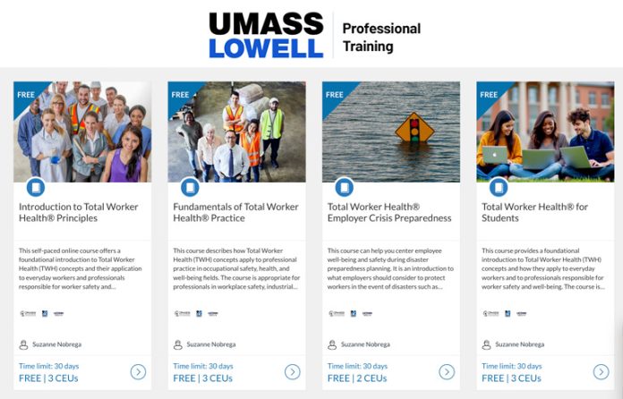 Total Worker Health Training Brochure