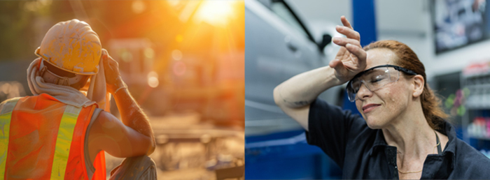 workers from outdoor and indoor heat-related hazards